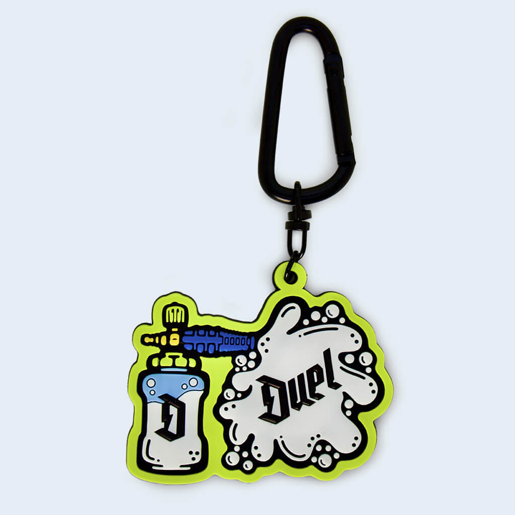 Duel 3D Snow Foam Rubber Keyring